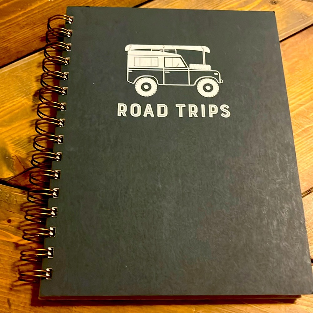 NWT “Road Trip” spiral notebook/journal